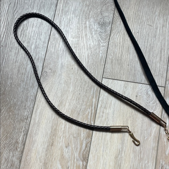 Elegant Women's Black and Brown Belt Set - Picture 15 of 16